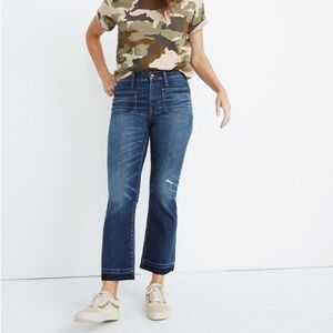 Madewell Cali Demi-Boot Jeans: Patch Pocket Edition Dermott Wash 26